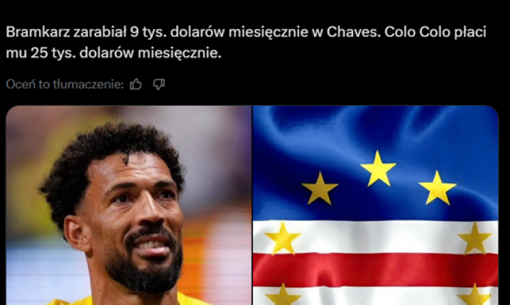 HIT! Oto PENSJA Vozinhii w Colo-Colo! SPORA PODWYŻKA!